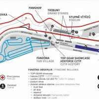 Mapa ETRC CZ Most 2022