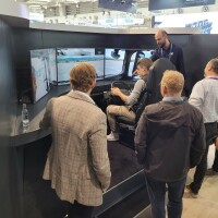 Expozice Ford Trucks na IAA Transportation 202 demonstrace autonomního řízení na dálku