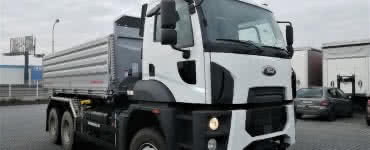 Nový třístranný sklápěč Ford Cargo 3542