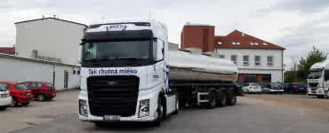 Milktrans přivítal ve flotile nového Forda F-MAX