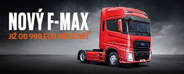 Operativní leasing FORD F-MAX již od 999 EUR měsíčně