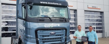 Předali jsme Ford F-MAX společnosti Ecostone
